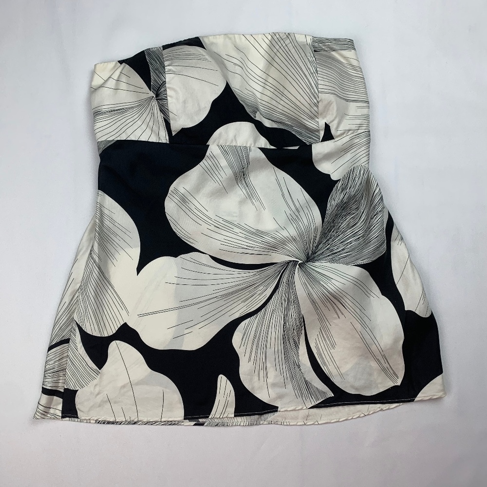 🌟 5 for $35 WHBM 100% Silk Strapless Tie back